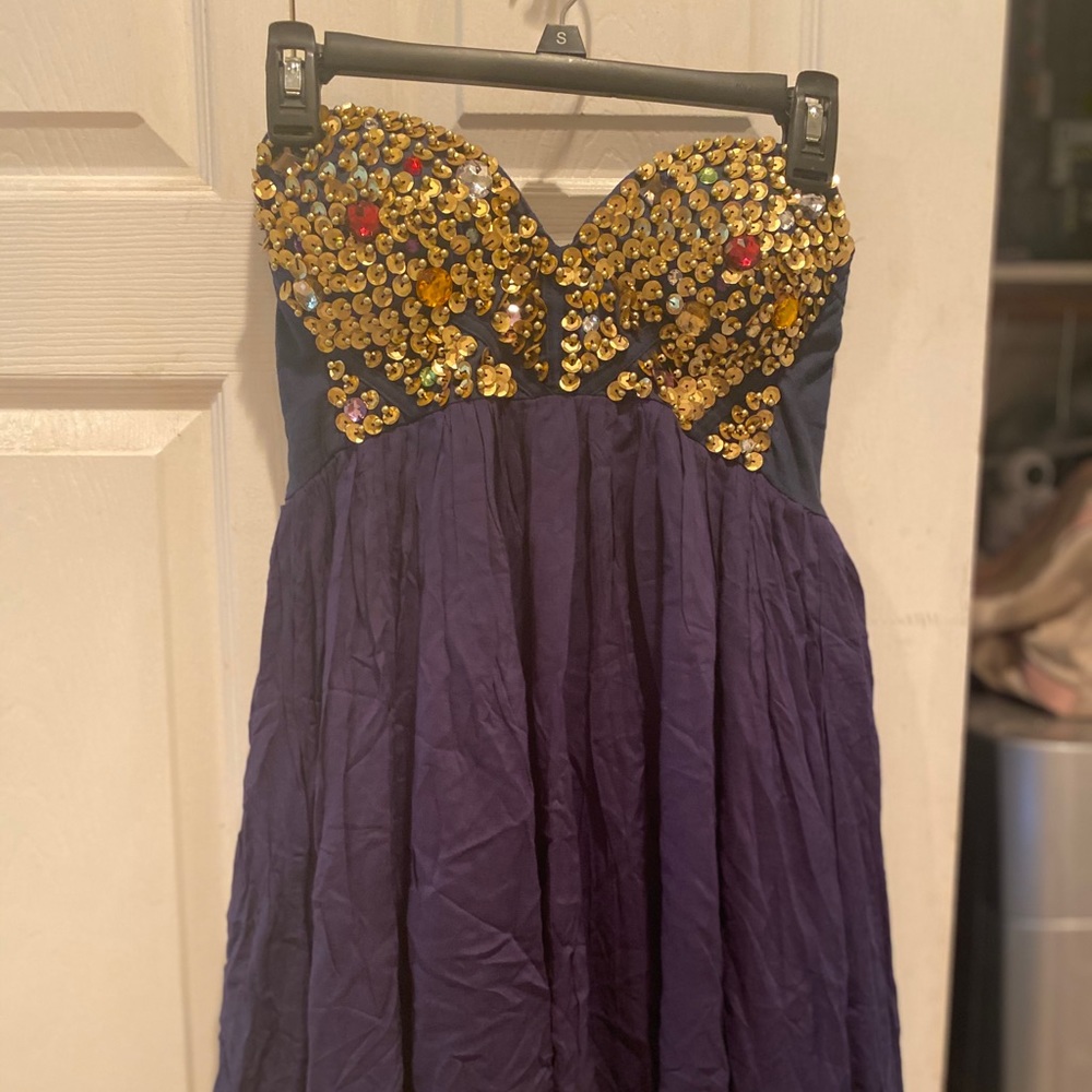 Mini prom dress